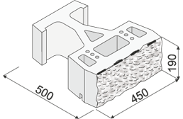 GEOSTONE - FLAT povrch štiepaný rustik