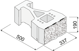 GEOSTONE - FLAT 3/4 povrch štiepaný rustik