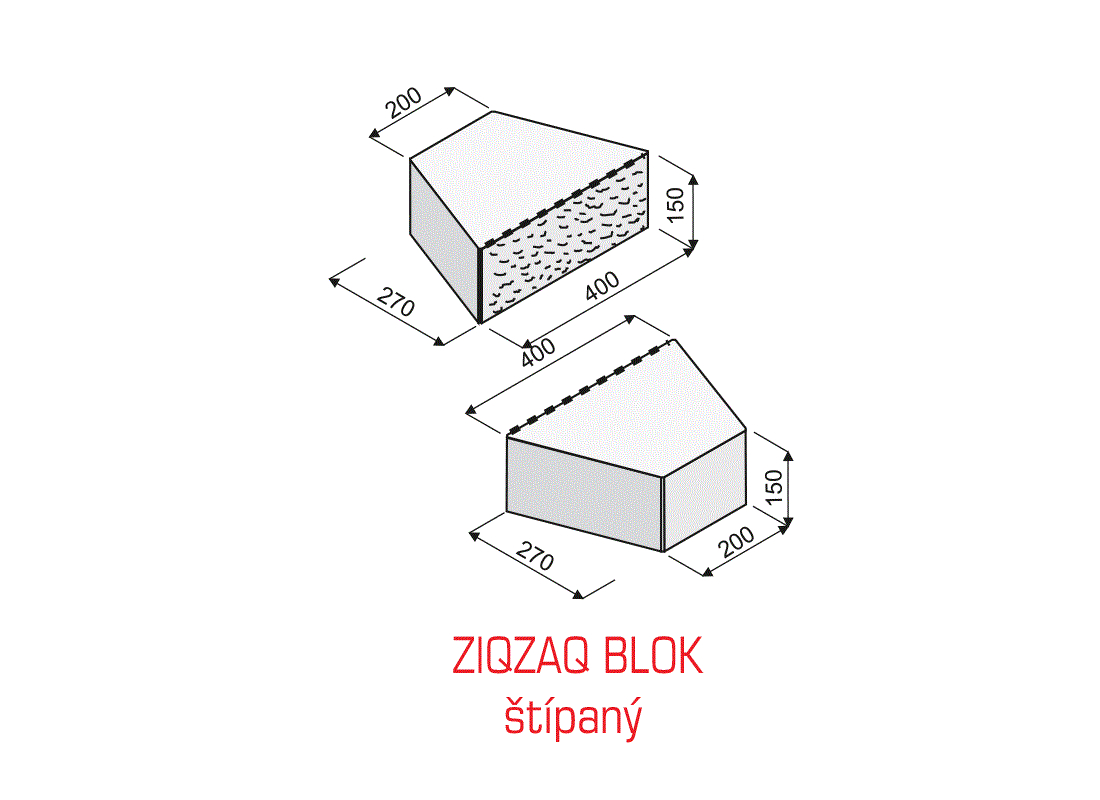 ZIQZAQ BLOK PRÍRODNÝ