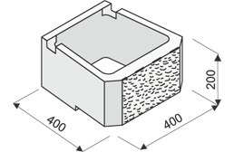 CUP STONE velký RUSTIK